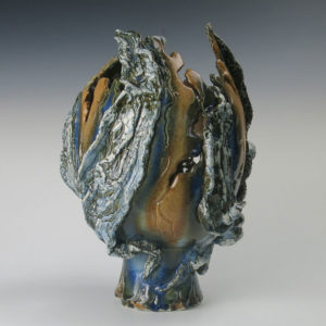 Blue And Nutmeg Vase
