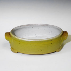 Yellow Orange Casserole Dish